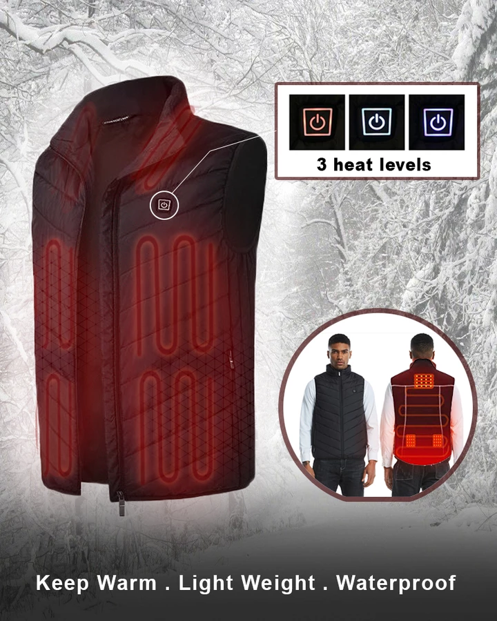 (Last day promotion-50% OFF)Unisex Warming Heated Vest