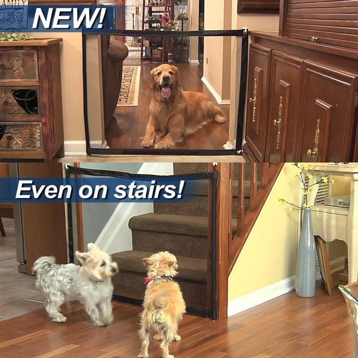 (Last Day Promotion&50% OFF)Portable Kids &Pets Safety Door Guard