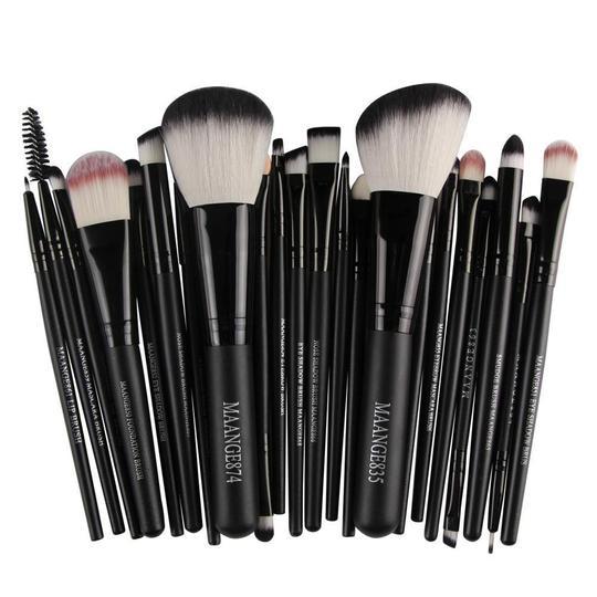 22 PIECE COSMETIC MAKEUP BRUSH SET