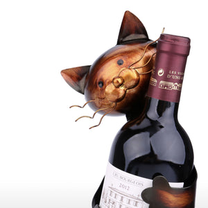 Cat Wine Holder