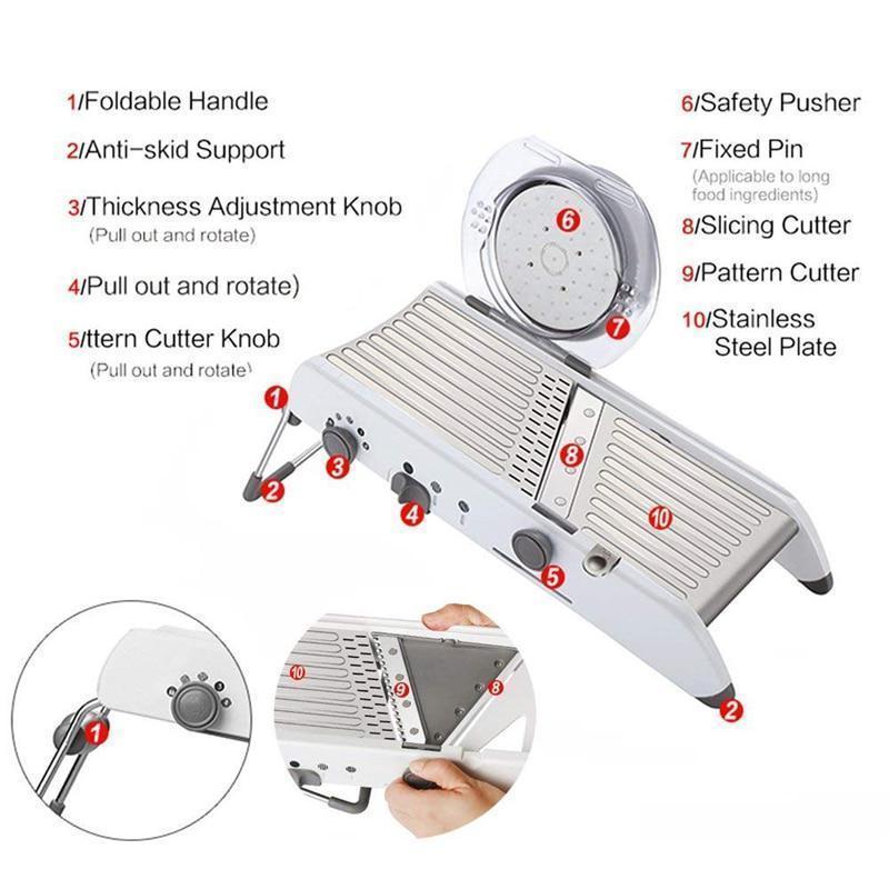 Adjustable Mandoline Slicer Professional Grater