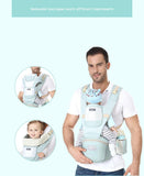 Baby Carrier Infant Kids Backpack Hipseat Sling Front Facing Kangaroo Baby Wrap for Baby Up to 36 months