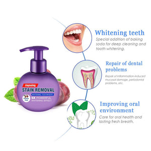 INTENSIVE STAIN REMOVAL WHITENING TOOTHPASTE