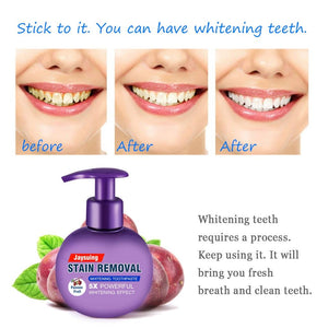 INTENSIVE STAIN REMOVAL WHITENING TOOTHPASTE