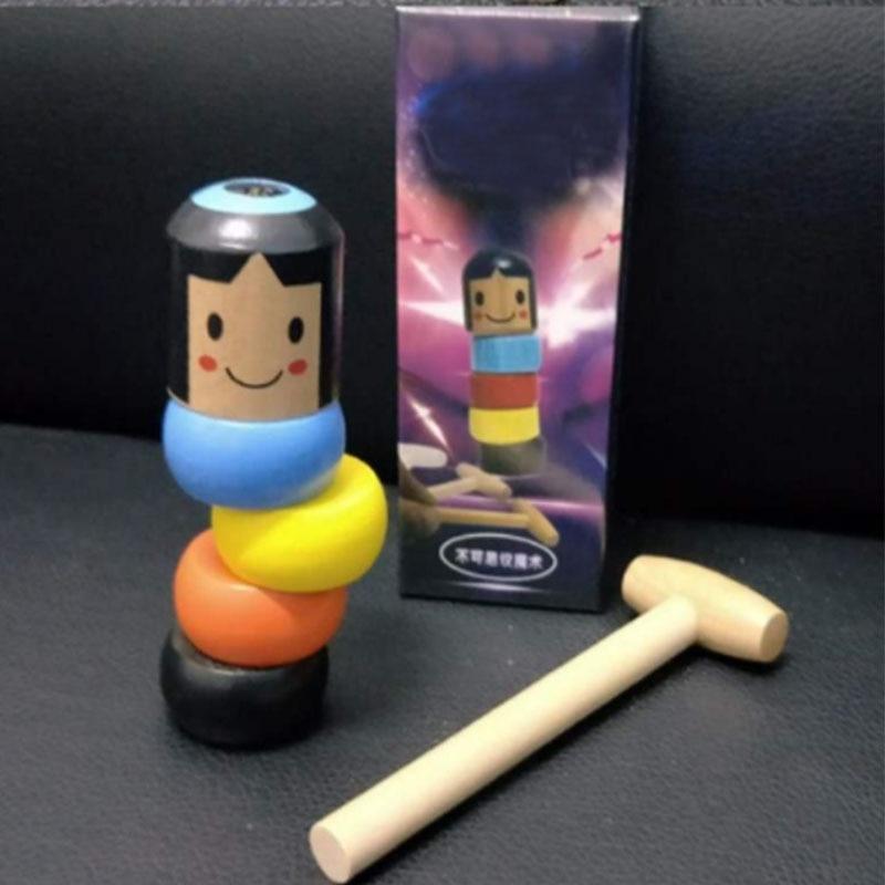 WOODEN STUBBORN MAN TOY