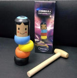 WOODEN STUBBORN MAN TOY