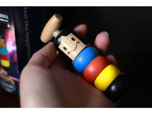 WOODEN STUBBORN MAN TOY