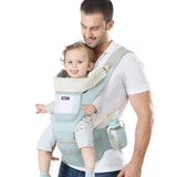 Baby Carrier Infant Kids Backpack Hipseat Sling Front Facing Kangaroo Baby Wrap for Baby Up to 36 months