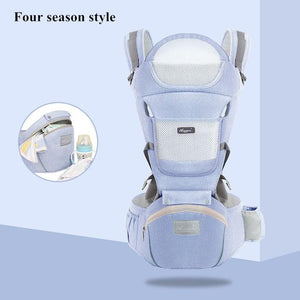 Baby Carrier Infant Kids Backpack Hipseat Sling Front Facing Kangaroo Baby Wrap for Baby Up to 36 months